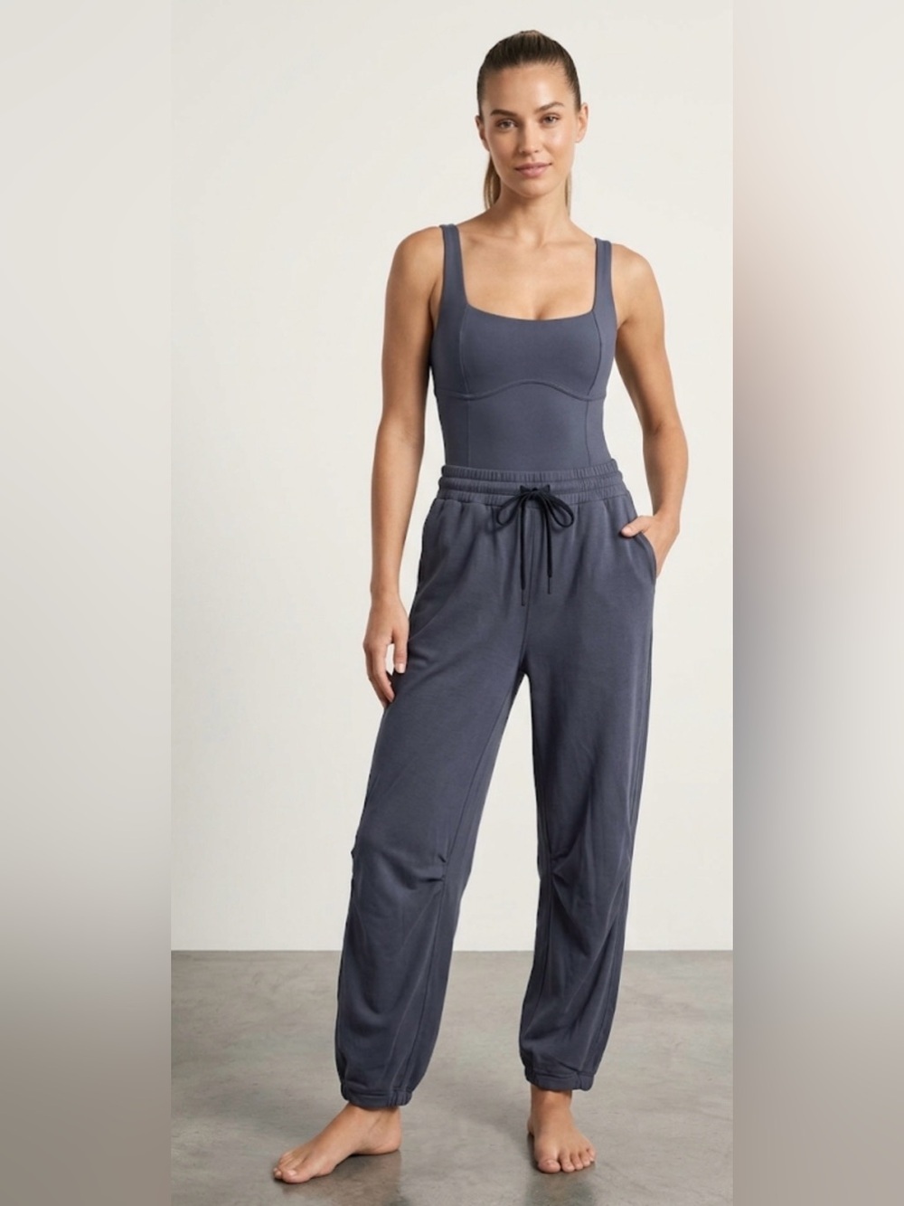 FREE PEOPLE MOVEMENT INBOUND ONE PIECE ROMPER JUMPSUIT ~ S  NWOT
